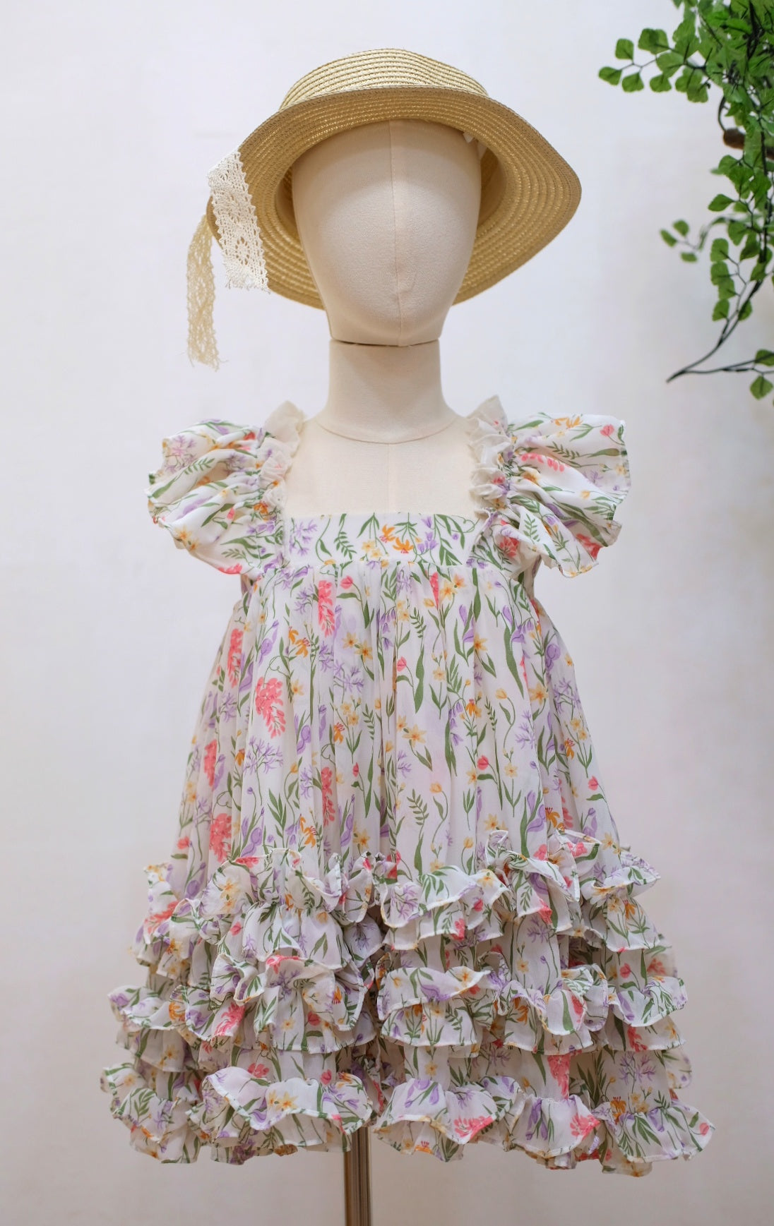 x. Handsewn Keiszha Dress for Girls