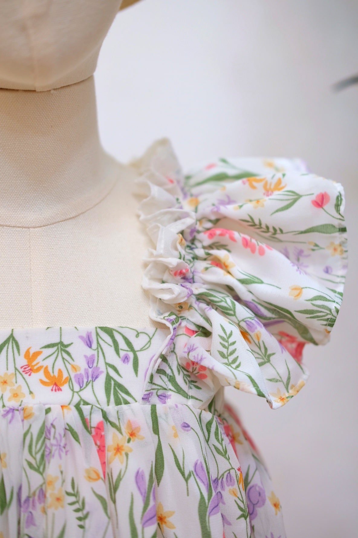 x. Handsewn Keiszha Dress for Girls