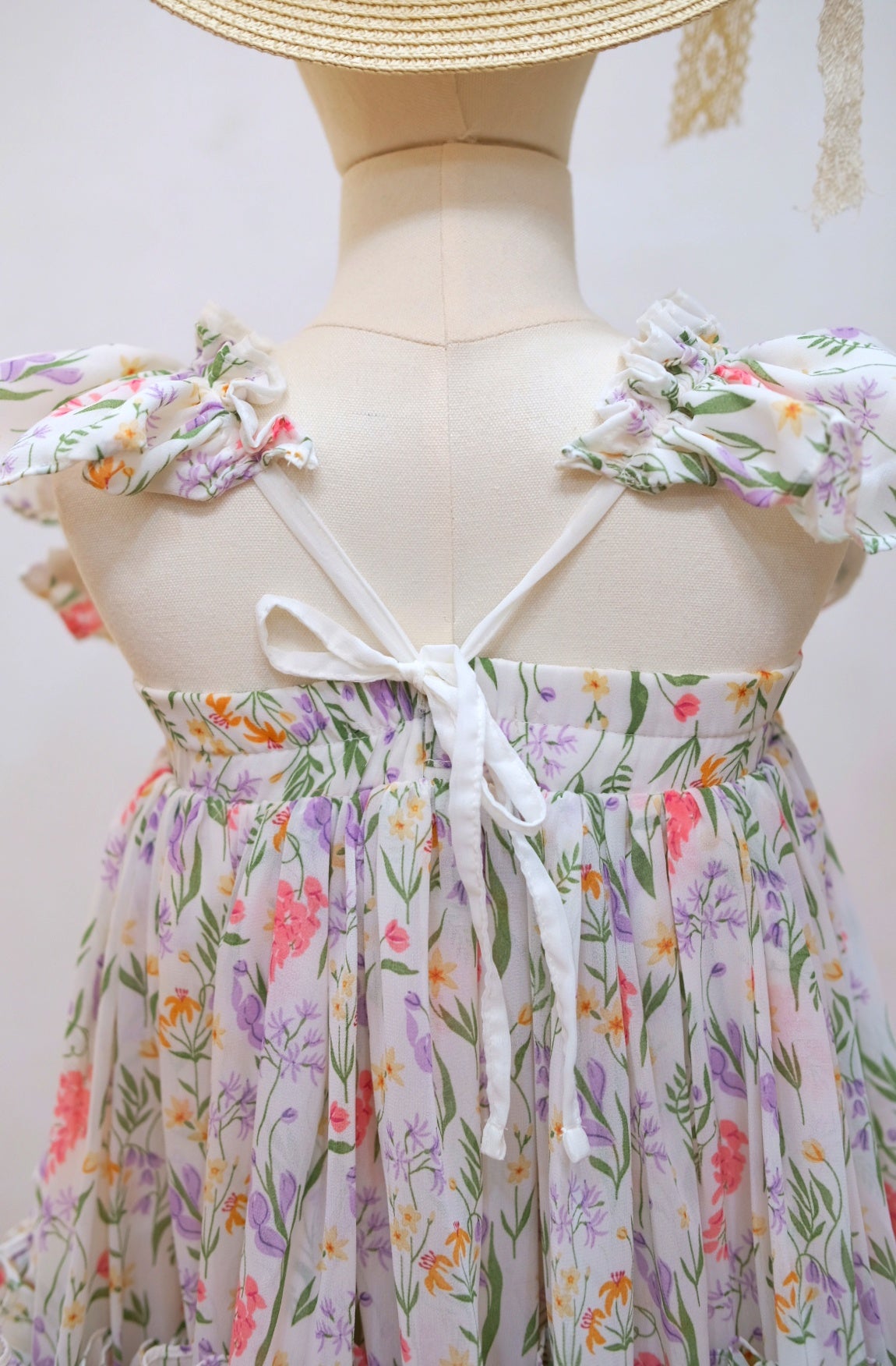 x. Handsewn Keiszha Dress for Girls