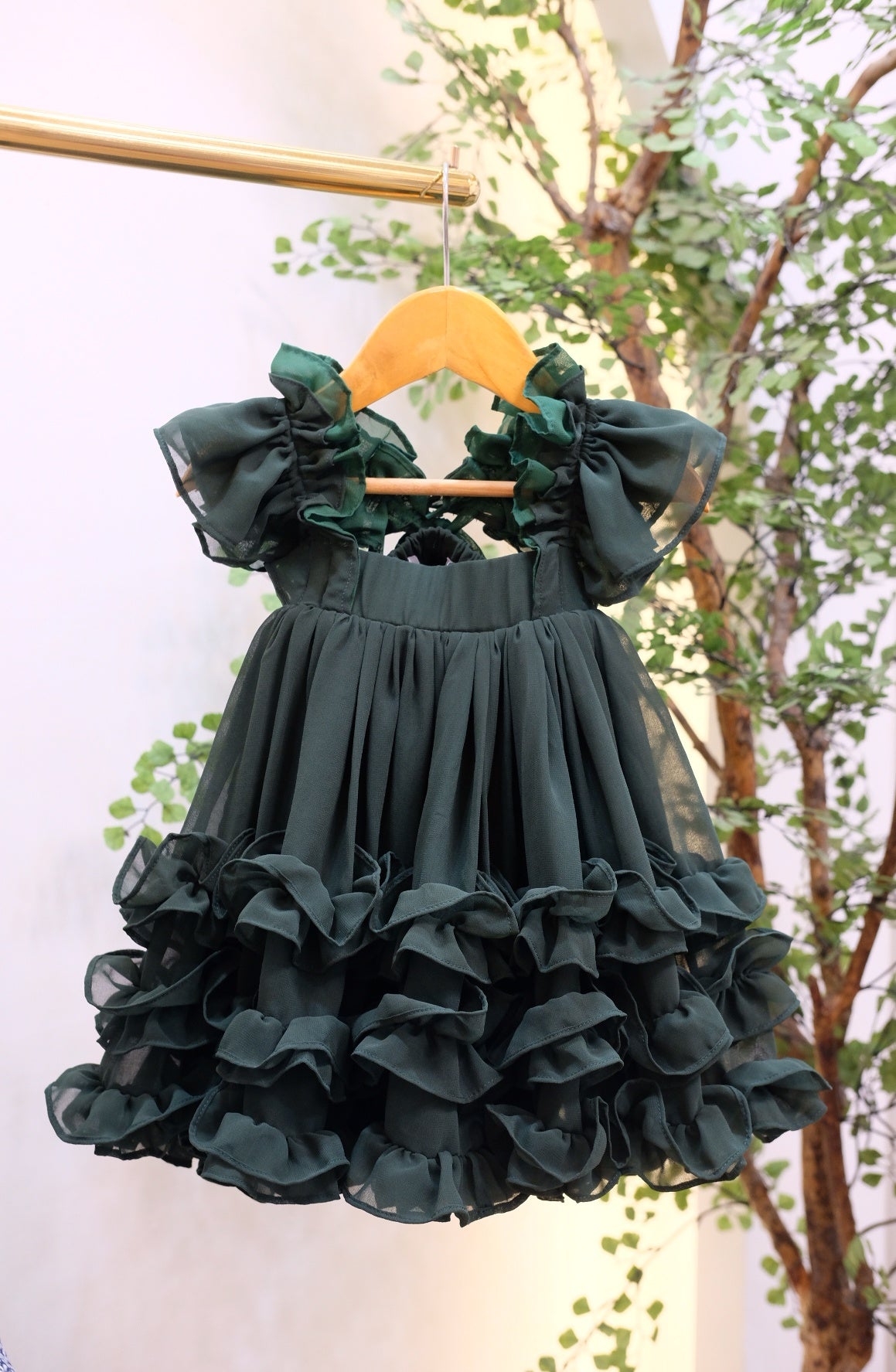 x. Handsewn Keiszha Dress for Girls