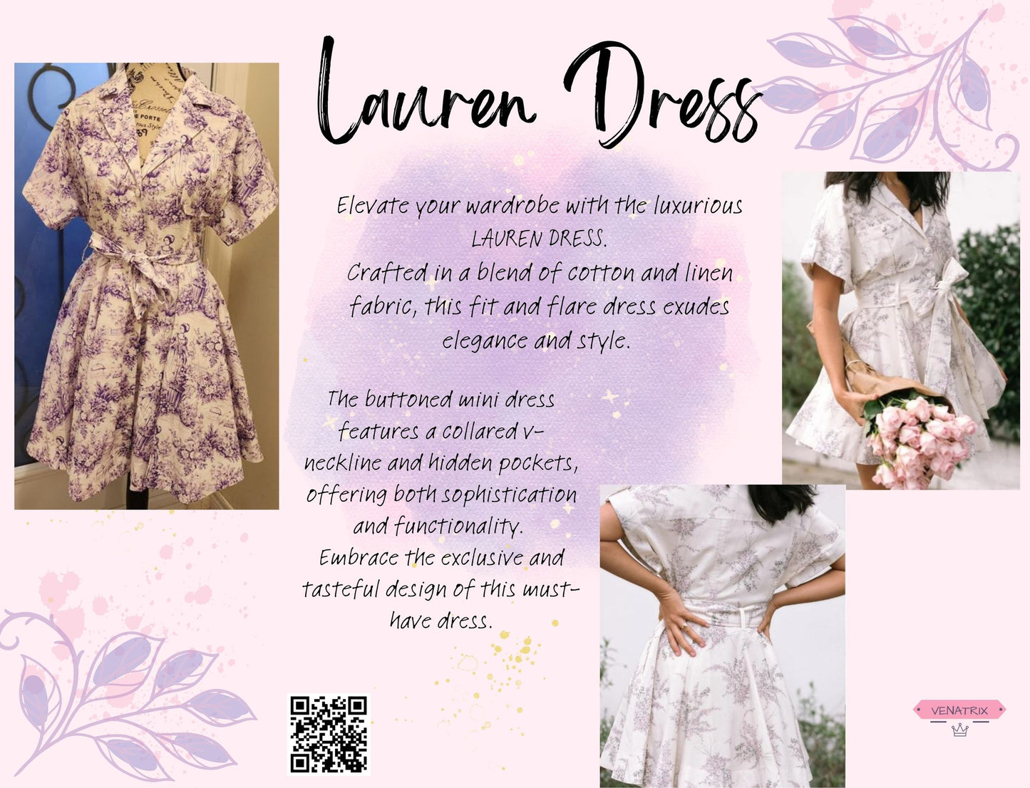 x. Lauren Dress