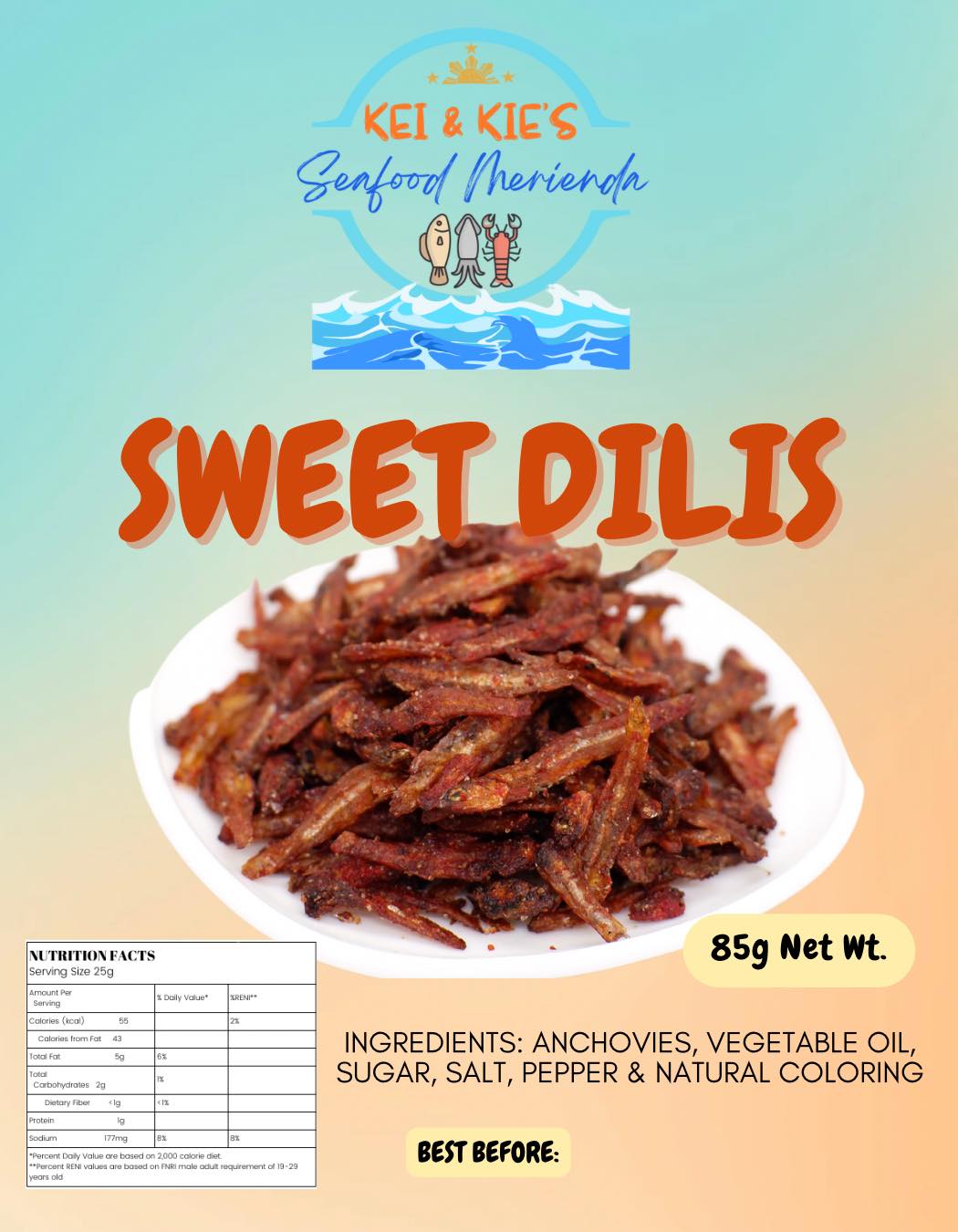 a. Seafood Merienda, 85g