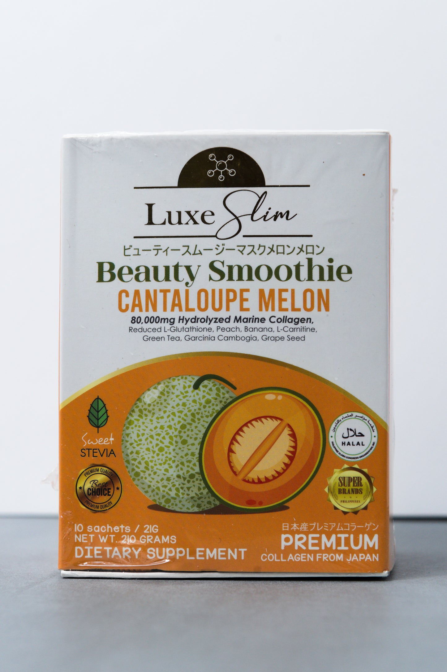 LuxeSlim Collagen Drinks - ( 10 sachets, 21g )