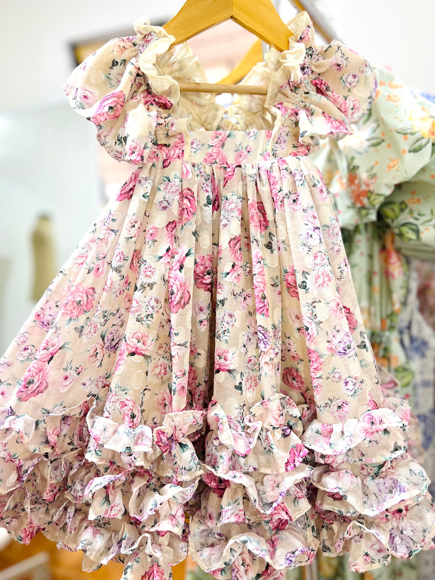 x. Handsewn Keiszha Dress for Girls