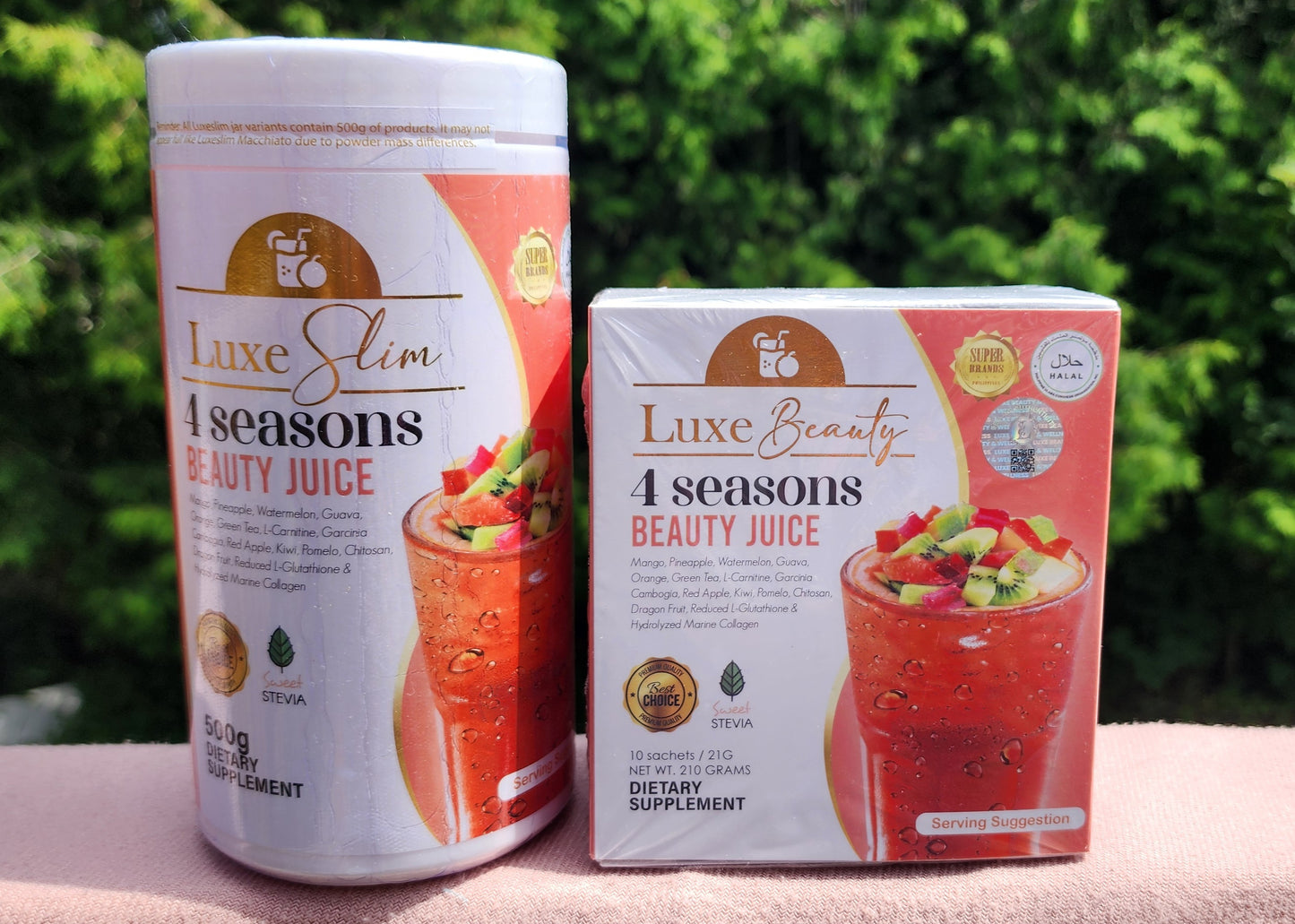 LuxeSlim Collagen Drinks - ( 10 sachets, 21g )