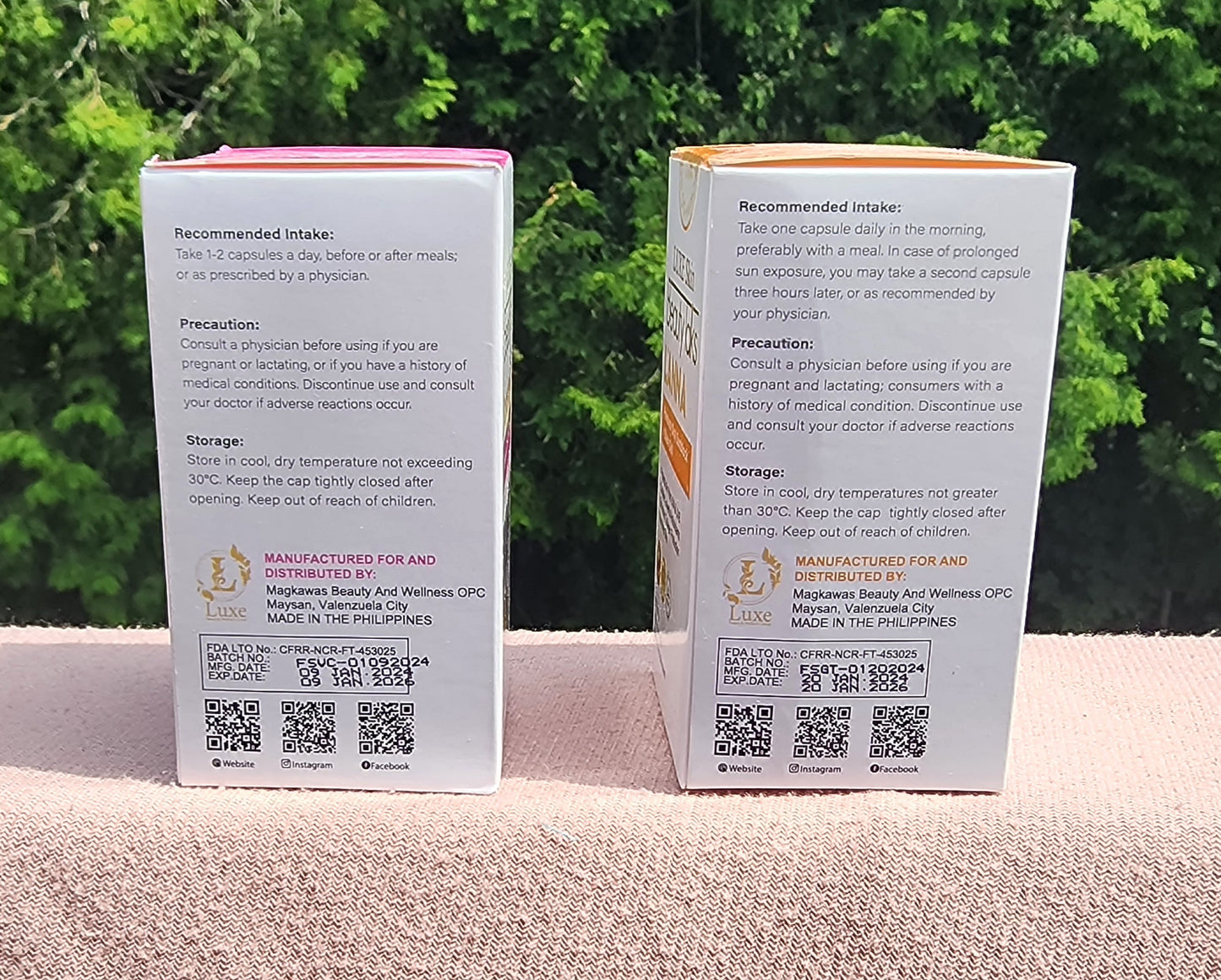 ON ORDER - LuxeSkin Beauty Talks Booster C+C (Vitamin C + Collagen) (500mg)
