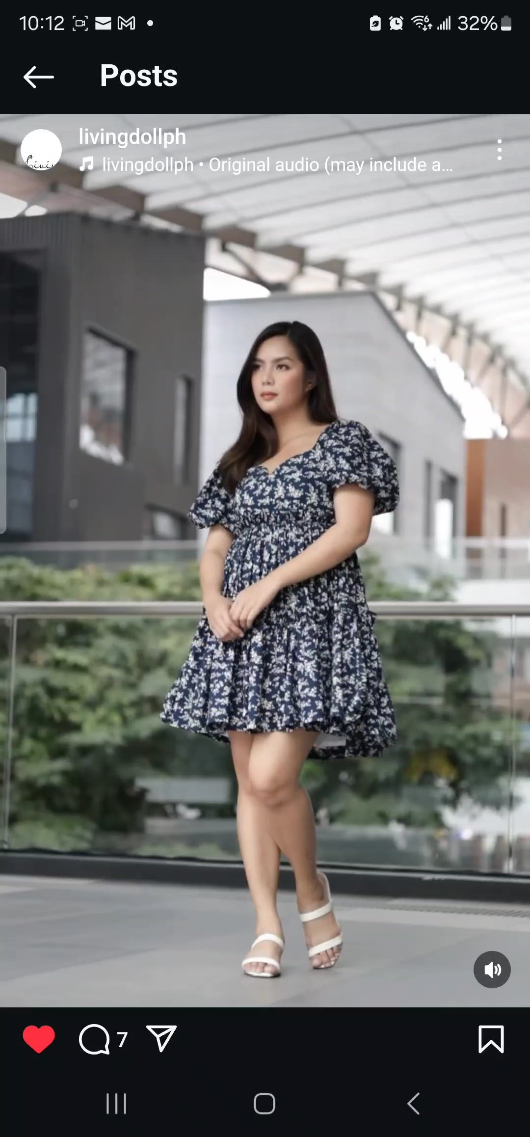 x. Handsewn Sabine Dress