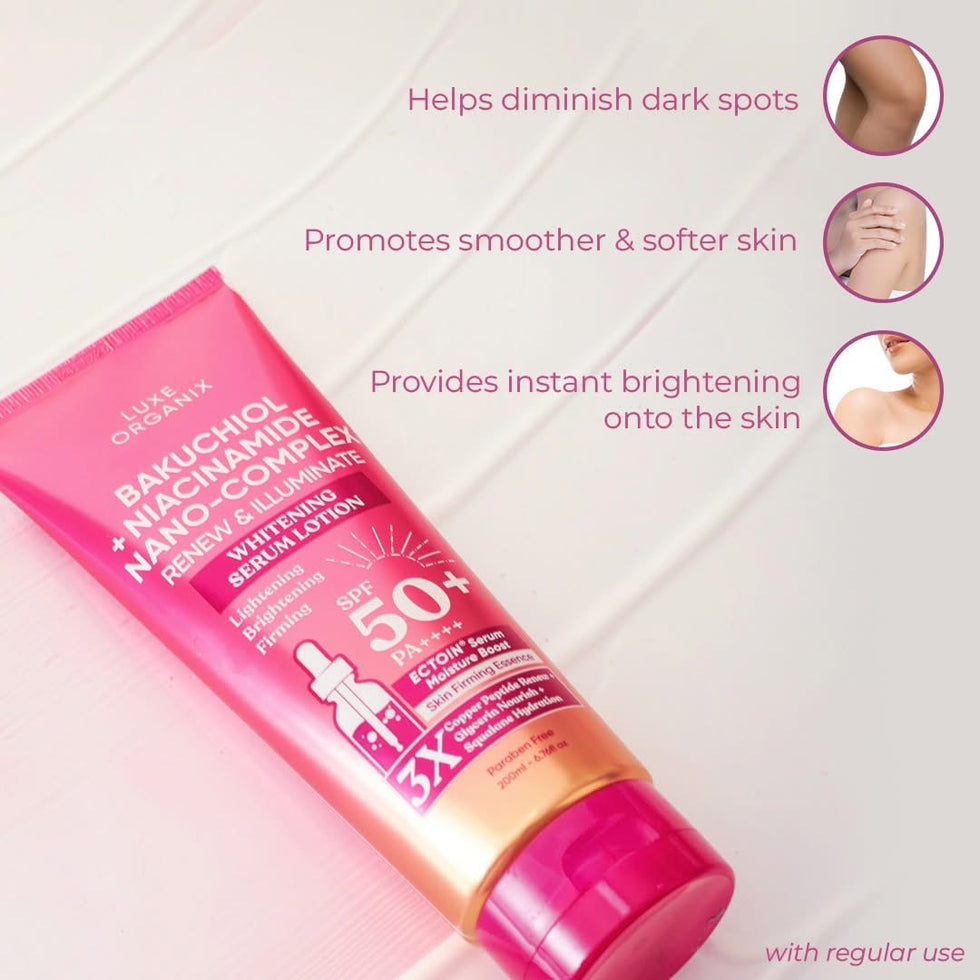 Luxe Organix Whitening Serum Lotion
