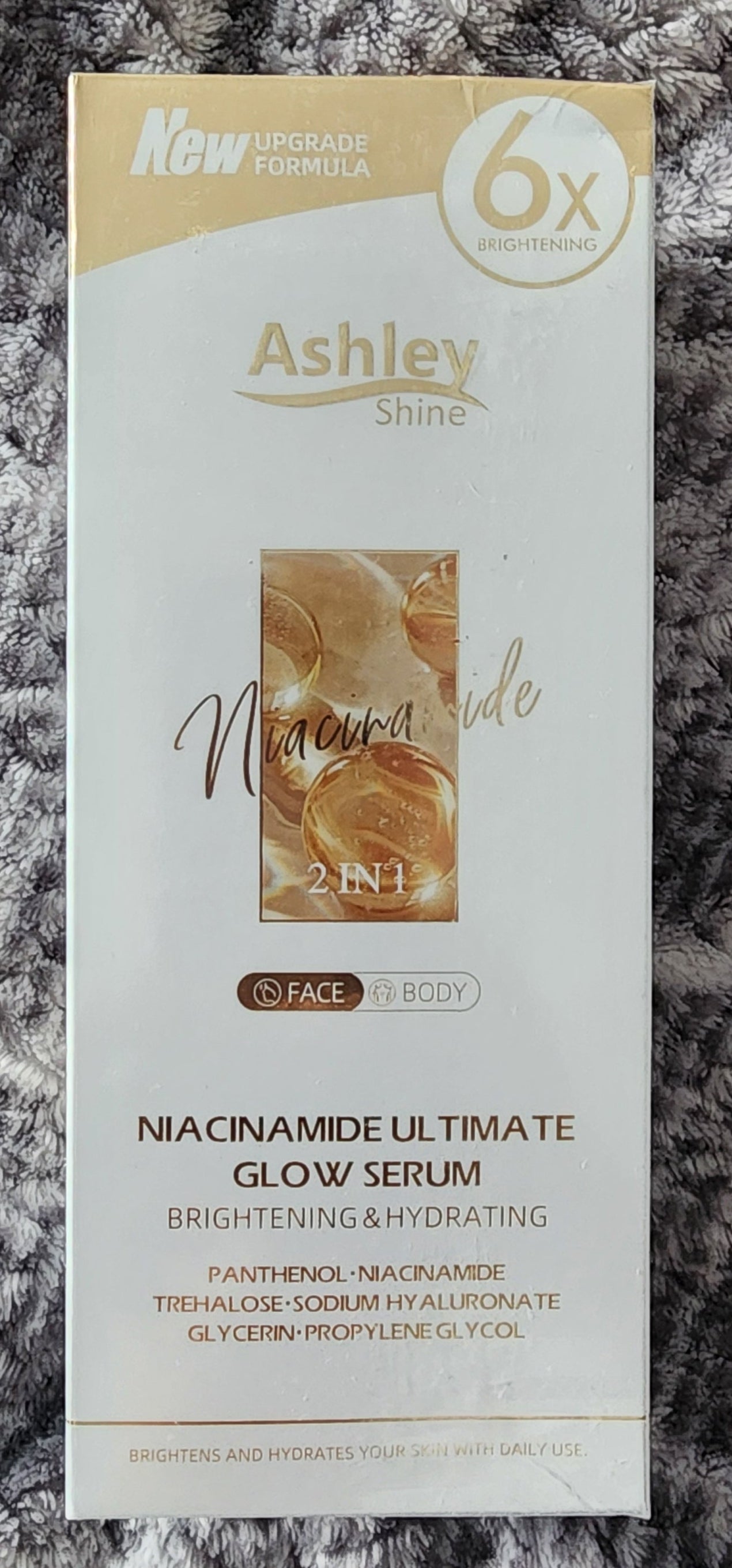 Ashley Shine Niacinamide Pure Serum 2 in 1 for Face and Body