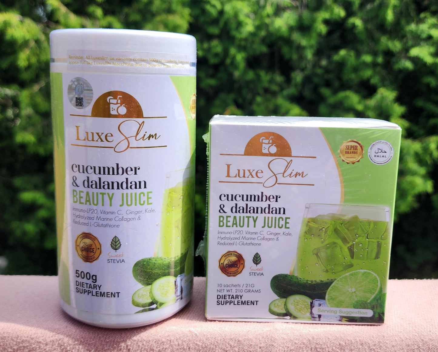 LuxeSlim Collagen Drinks - ( 10 sachets, 21g )