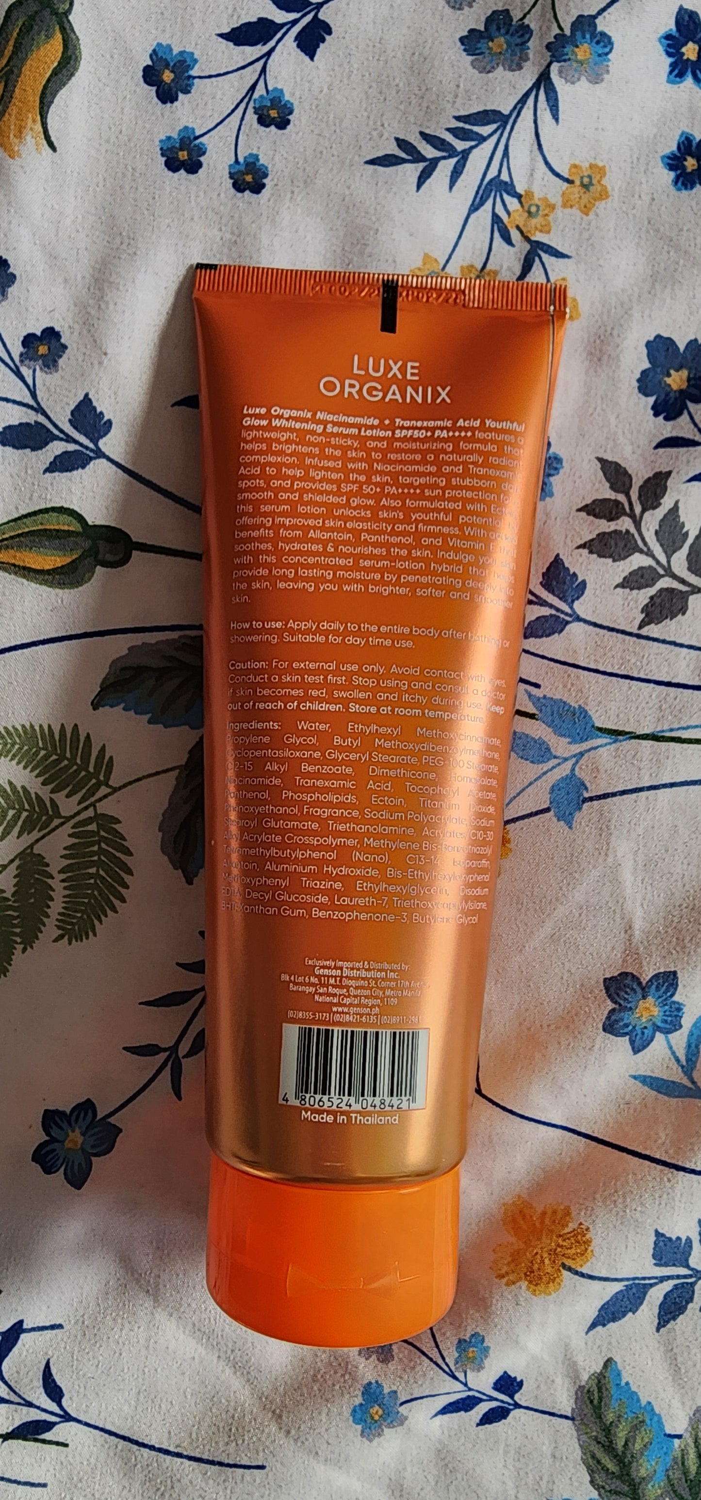 Luxe Organix Whitening Serum Lotion