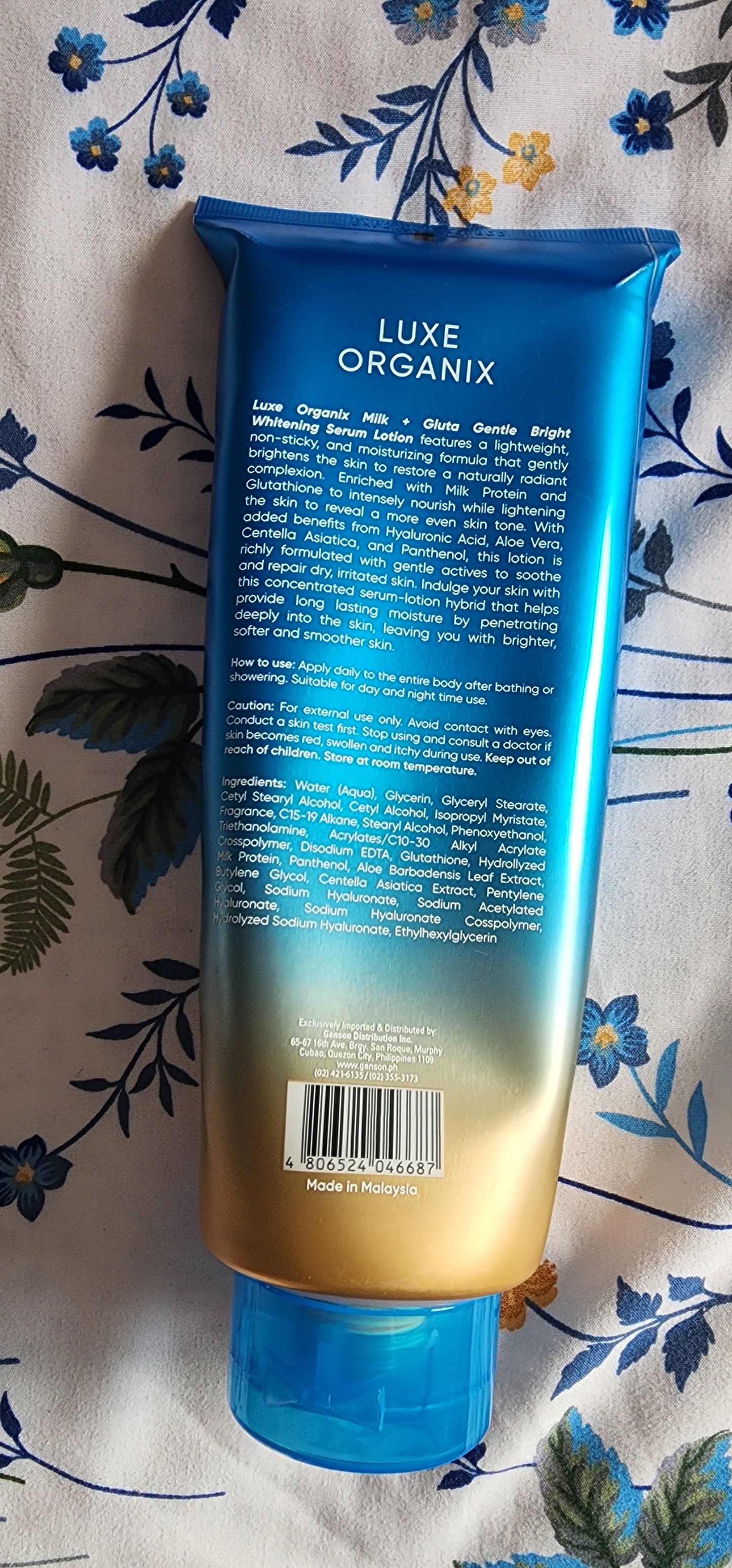 Luxe Organix Whitening Serum Lotion