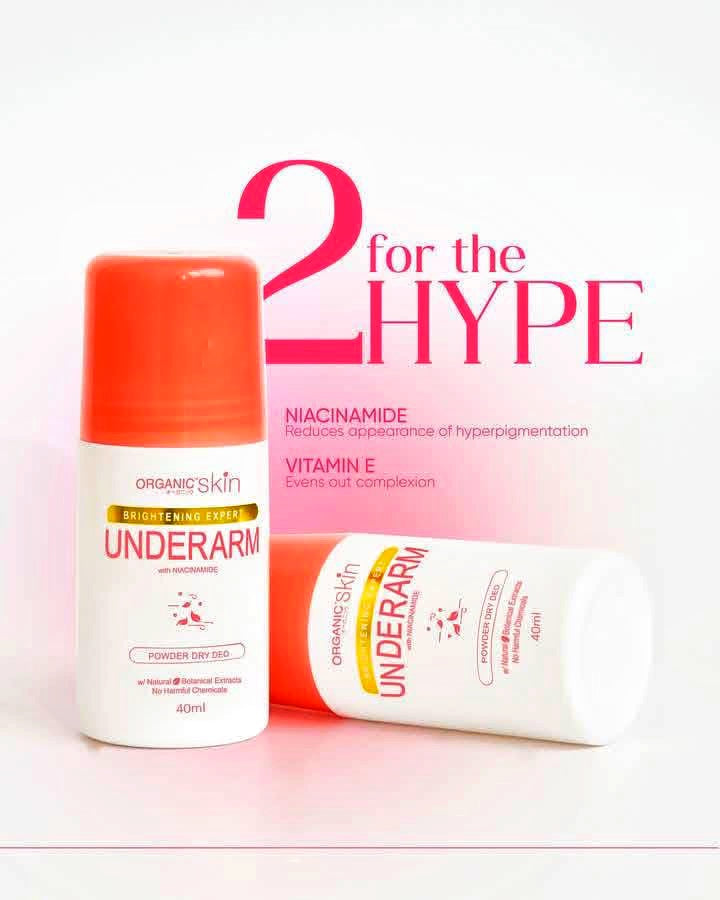 Organic Skin whitening Underarm Deodorant