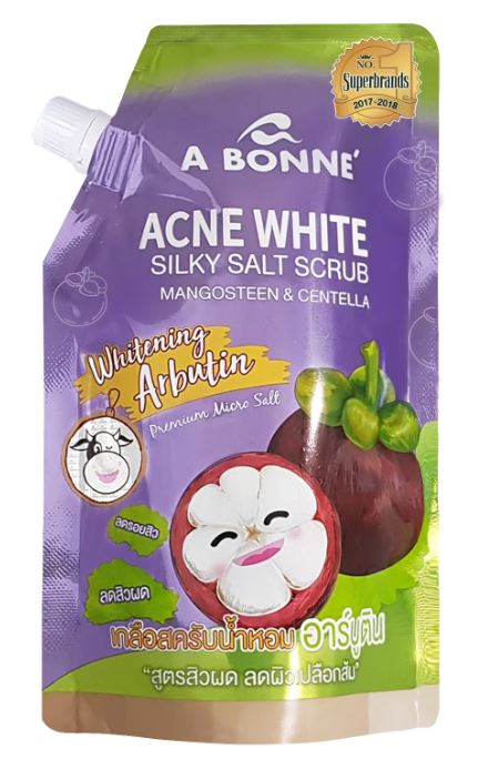 SALT SCRUB - A BONNE ACNE WHITE MANGOSTEEN & CENTELLA
