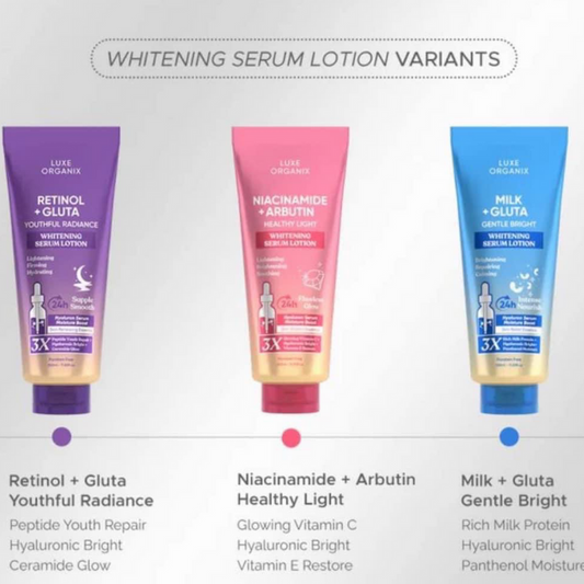 Luxe Organix Whitening Serum Lotion