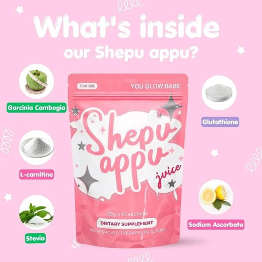 Shepu Appu Slimming and Detox Juice, 15g x 10 sachets